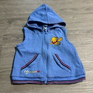 Disney Blue Pooh Bear Vest